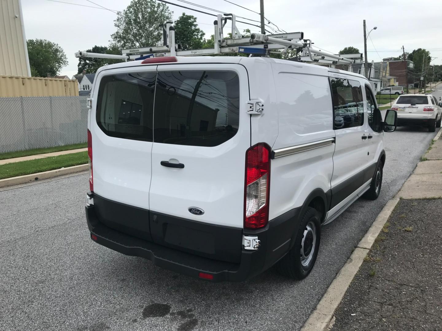 2016 White /Gray Ford Transit 150 (1FTYE1YM3GK) with an 3.7 V6 engine, Automatic transmission, located at 577 Chester Pike, Prospect Park, PA, 19076, (610) 237-1015, 39.886154, -75.302338 - Photo#4